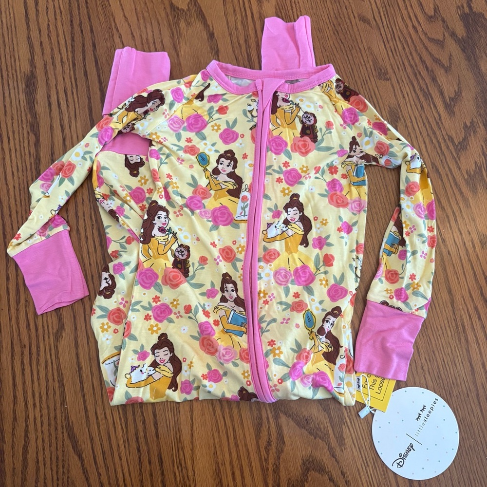 Little Sleepies 2T Belle Zippy NWT